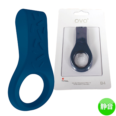 OVO B4 VIBRATING RING BLUE