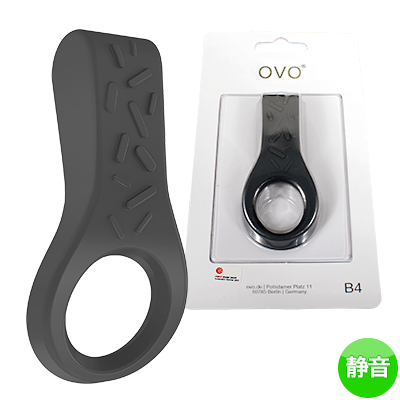 OVO B4 VIBRATING RING GREY