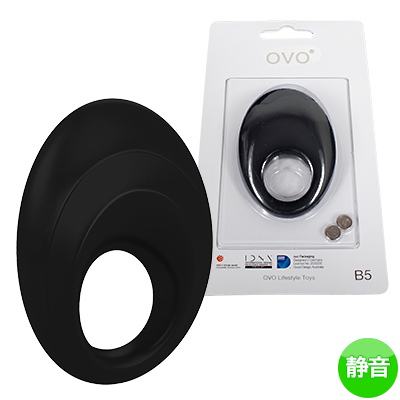 OVO B5 VIBRATING RING BLACK