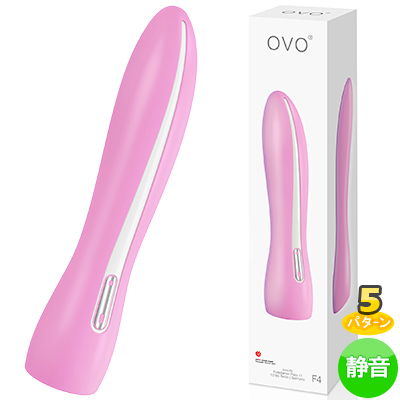 OVO F4 VIBRATOR PINK WHITE