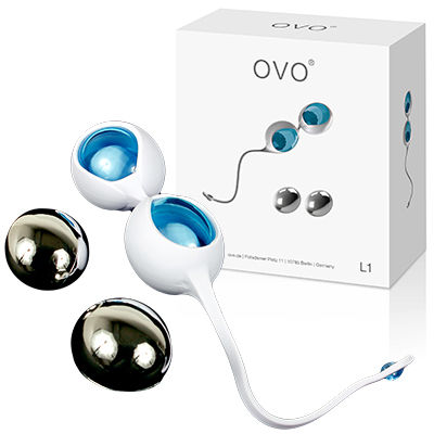 OVO L1 LOVE BALLS WHITE LIGHT BLUE