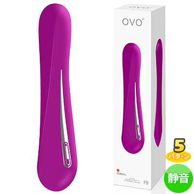 OVO F9 VIBRATOR LIGHT VIOLET CHROME