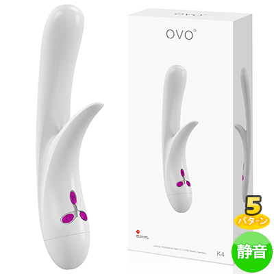 OVO K4 RABBIT WHITE LIGHT VIOLET