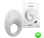 OVO B5 VIBRATING RING WHITE