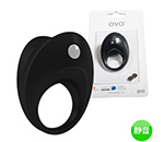 OVO B10 VIBRATING RING BLACK
