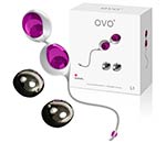 OVO L1 LOVE BALLS WHITE LIGHT VIOLET